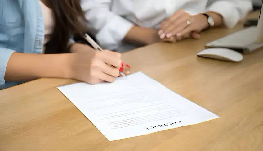 Night Club employment contract - SD Events & Management
